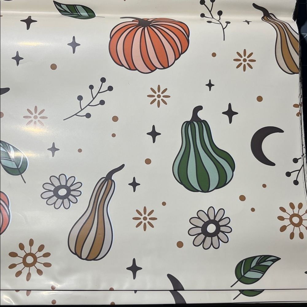 10 Autumn Harvest Pattern poly mailers